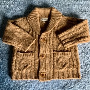 Vintage Baby - SZ 12 Month - Sweater NWOT Best & Co - Cable Button Up Sweater